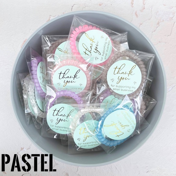 'Thank You' Hair Coils - 100 Pack - Picture 4 of 5